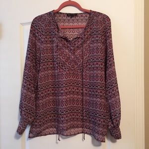 Violet & Claire Peasant Blouse